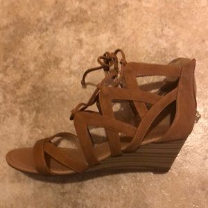 Wedge gladiator sandals